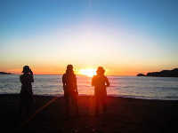 加計呂麻島夕陽